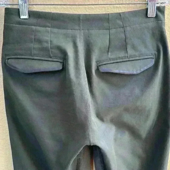 Lululemon “& Go City Trek Cropped Trouser” In Fatigue Green size 2 EUC!– - Picture 7 of 9